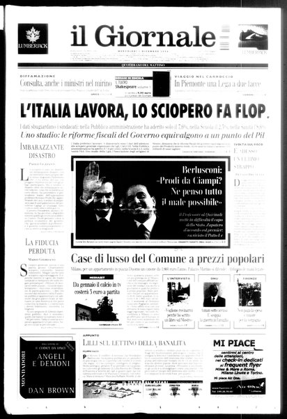 Il giornale : quotidiano del mattino